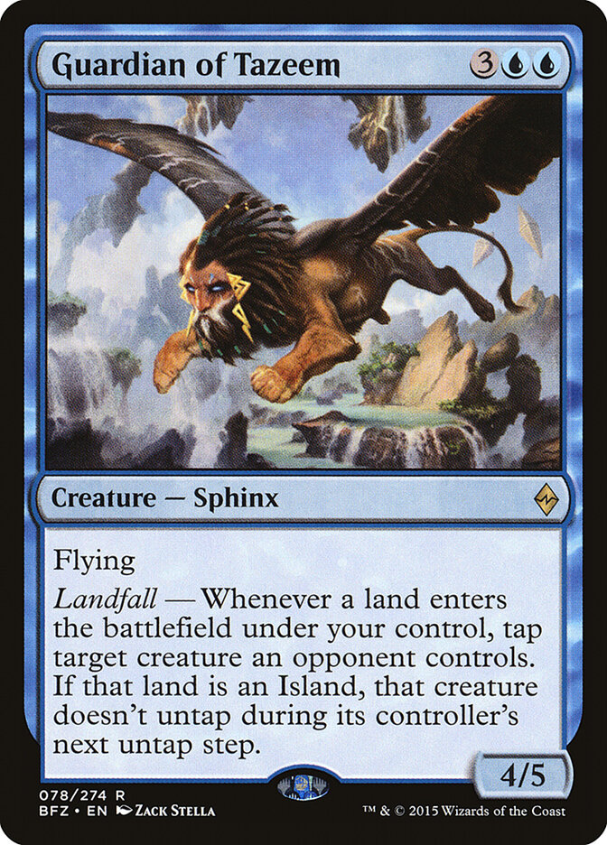 Guardian of Tazeem, Battle for Zendikar · 078/274