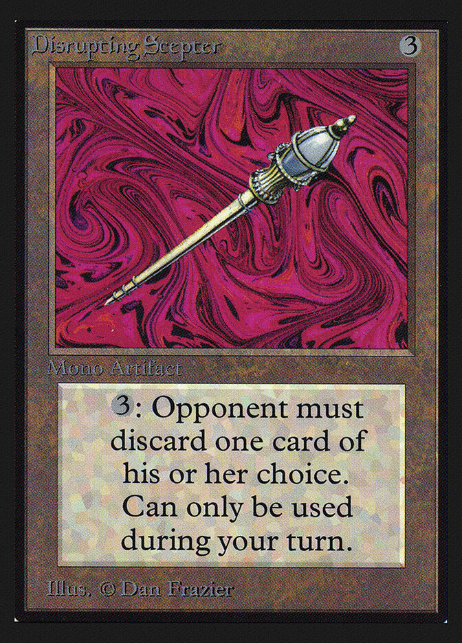 Disrupting Scepter, Intl. Collectors' Edition · 243