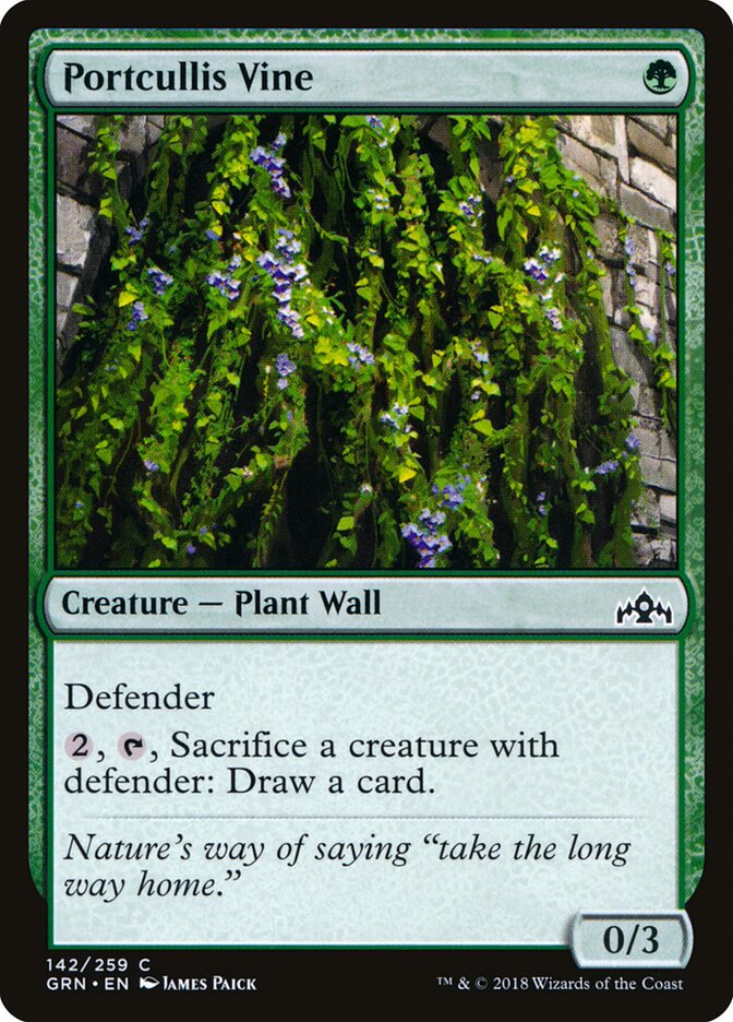 Portcullis Vine, Guilds of Ravnica · 142/259