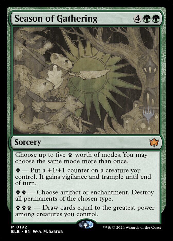 Season of Gathering, Bloomburrow Promos · 0192