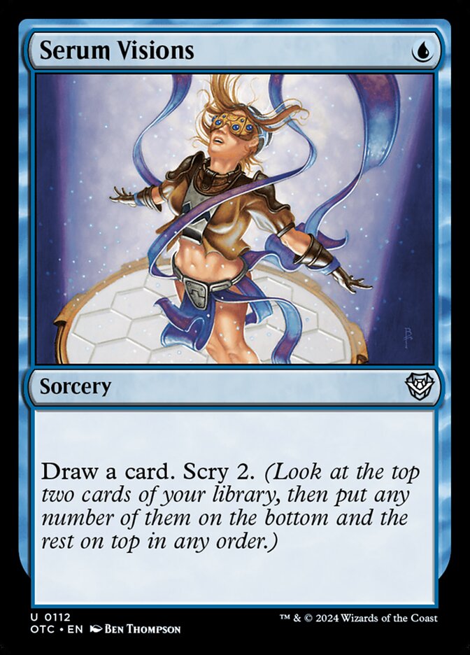Serum Visions, Outlaws of Thunder Junction Commander · 0112
