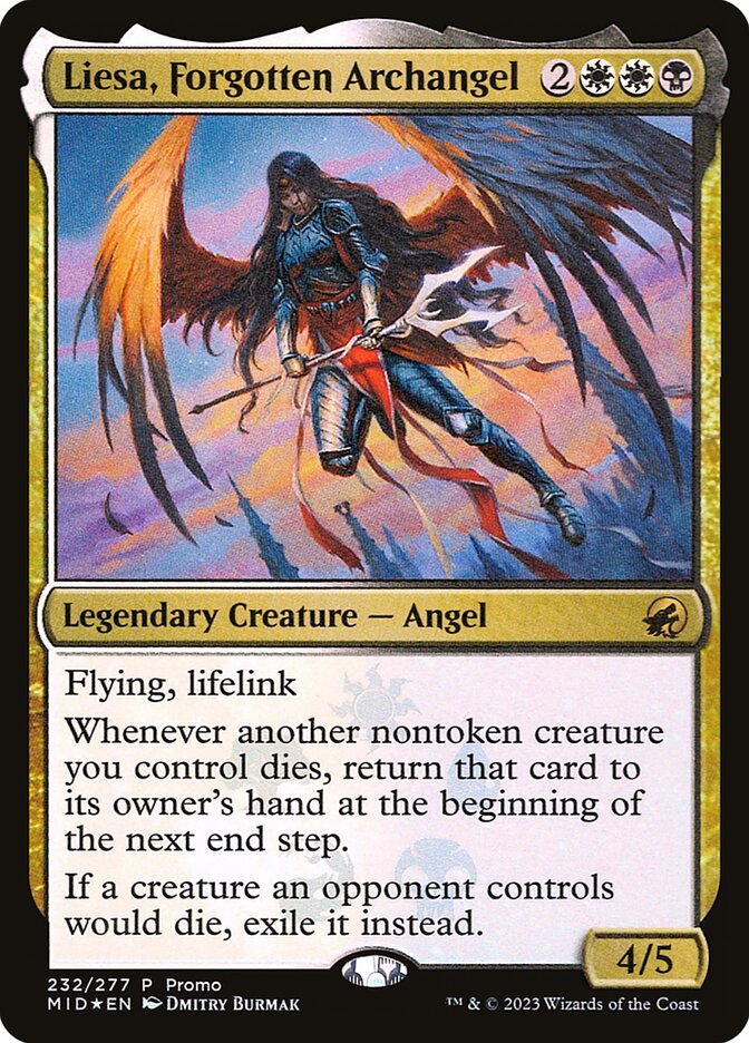 Liesa, Forgotten Archangel, Innistrad: Midnight Hunt Promos · 232-star