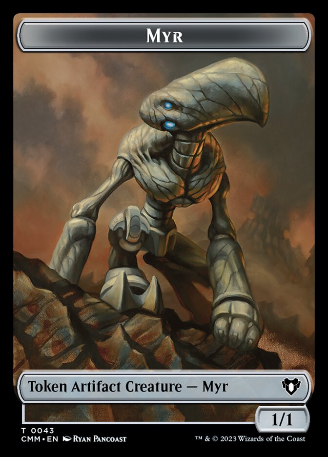 Myr, Commander Masters Tokens · 0043
