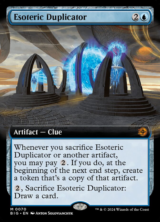 Esoteric Duplicator, The Big Score · 0070