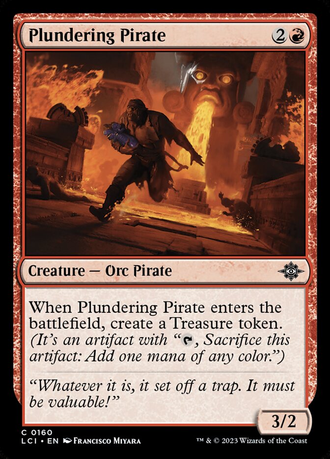 Plundering Pirate, The Lost Caverns of Ixalan · 0160