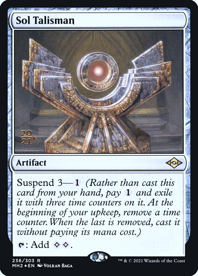 Sol Talisman, Modern Horizons 2 Promos · 236/303