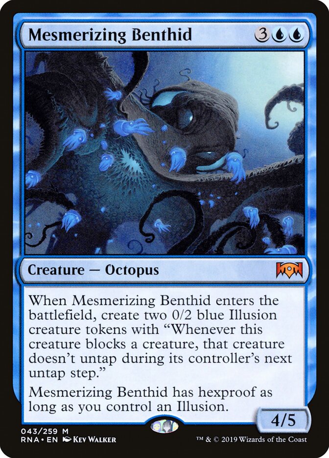 Mesmerizing Benthid, Ravnica Allegiance · 043/259