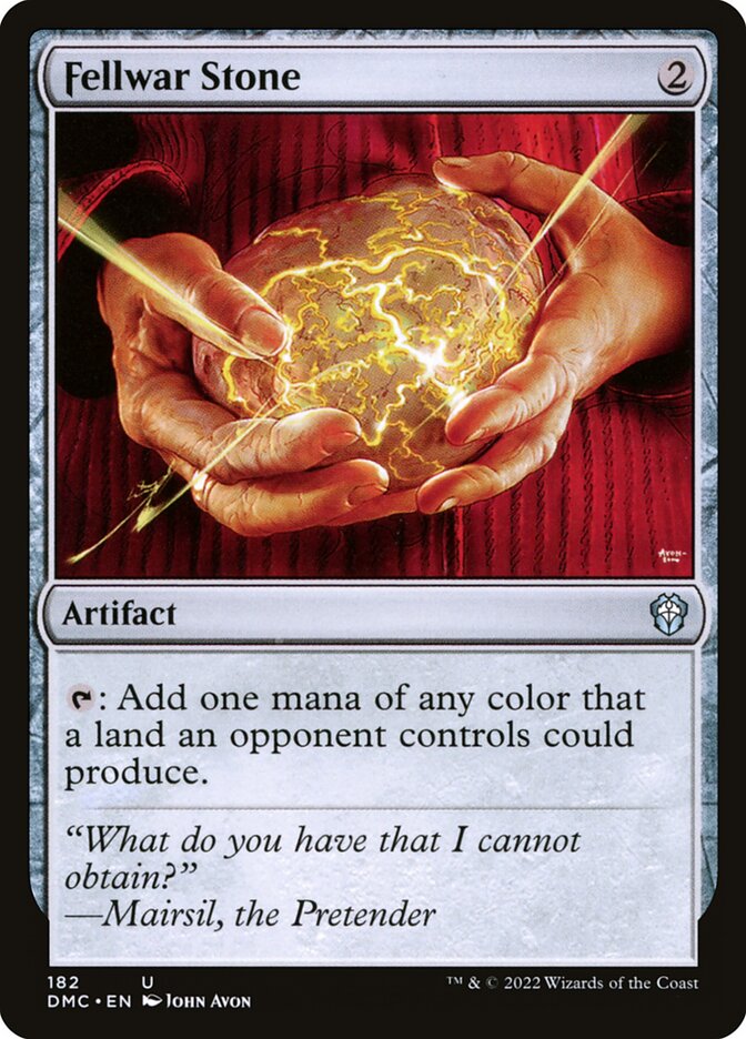 Fellwar Stone, Dominaria United Commander · 182