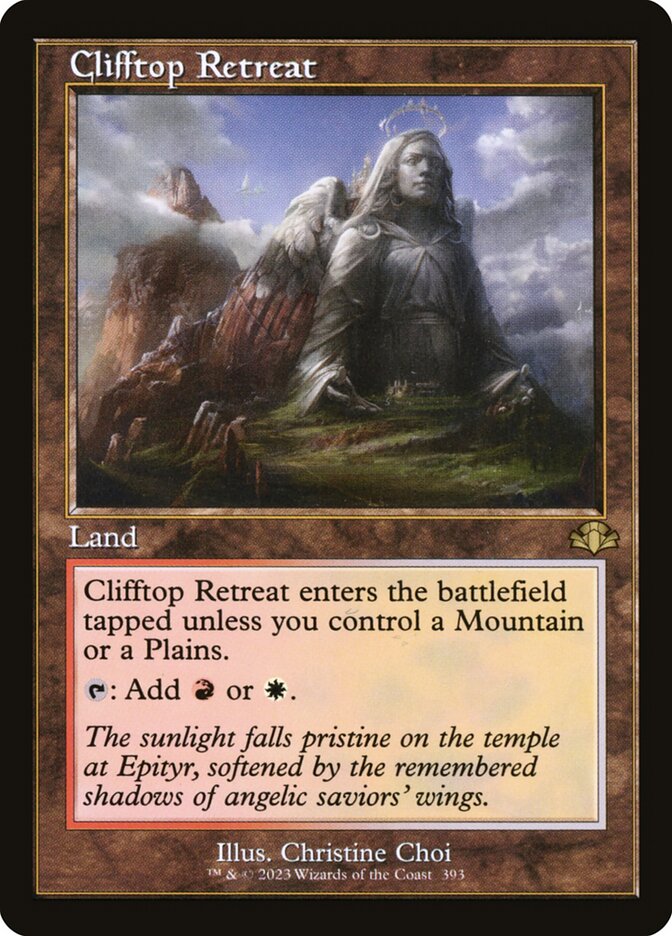 Clifftop Retreat, Dominaria Remastered · 393