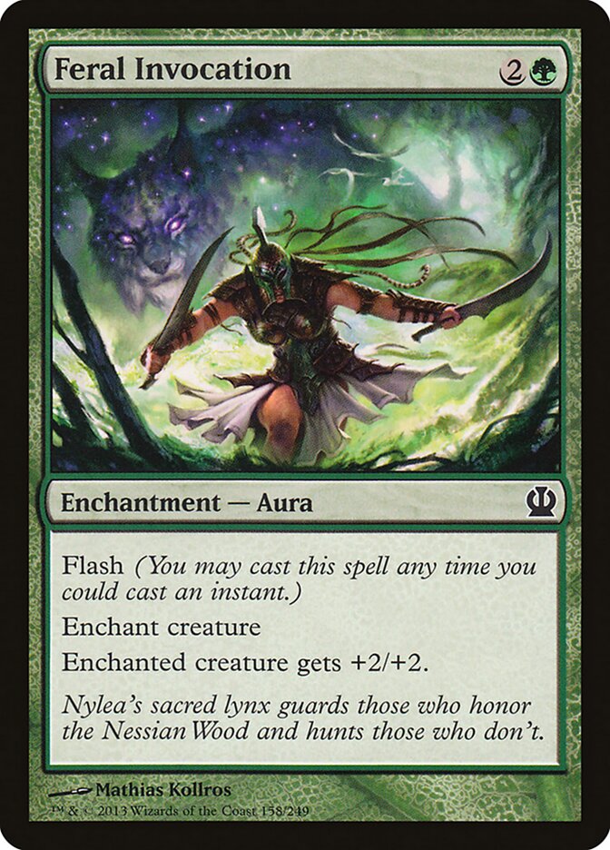 Feral Invocation, Theros · 158/249