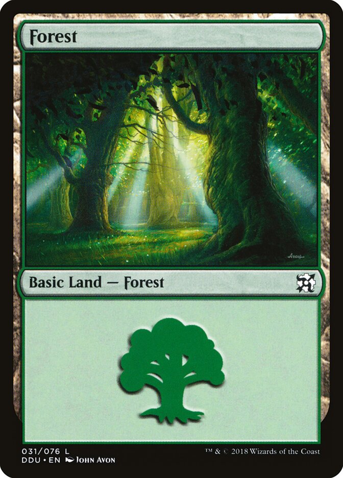 Forest, Duel Decks: Elves vs. Inventors · 031/076