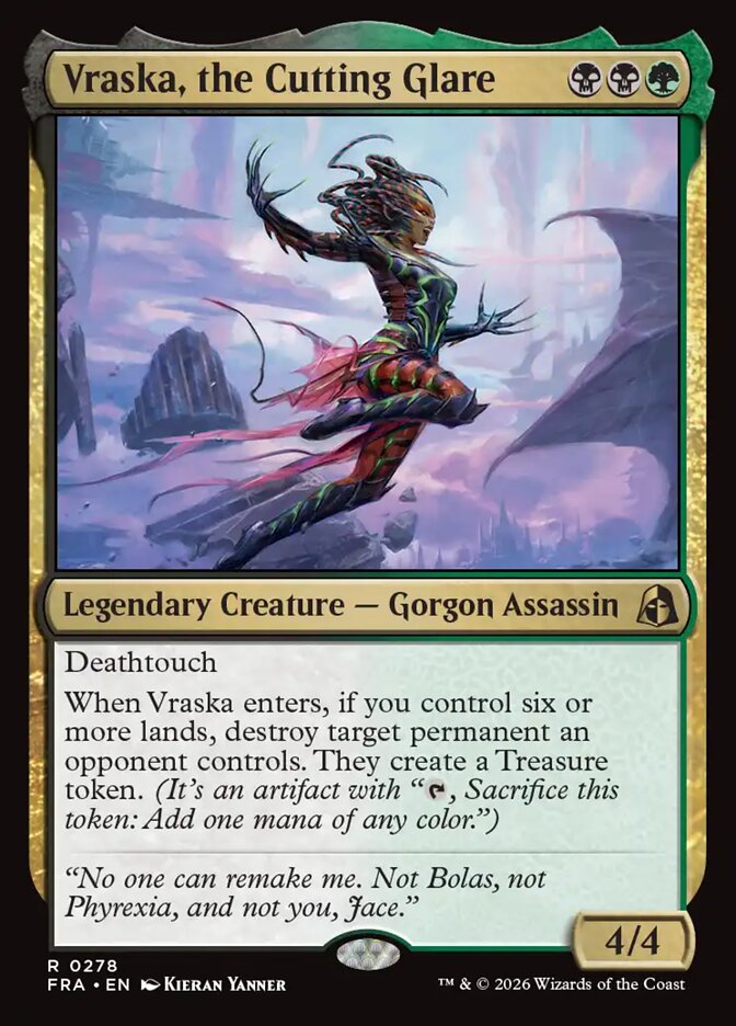 Vraska, the Cutting Glare, Reality Fracture · 0278