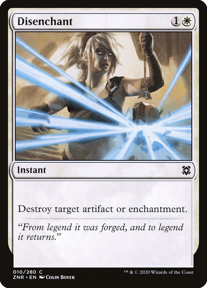 Disenchant, Zendikar Rising · 010/280