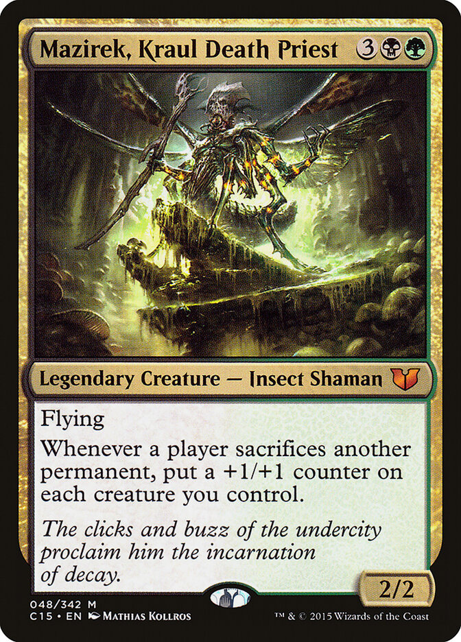 Mazirek, Kraul Death Priest, Commander 2015 · 048/342