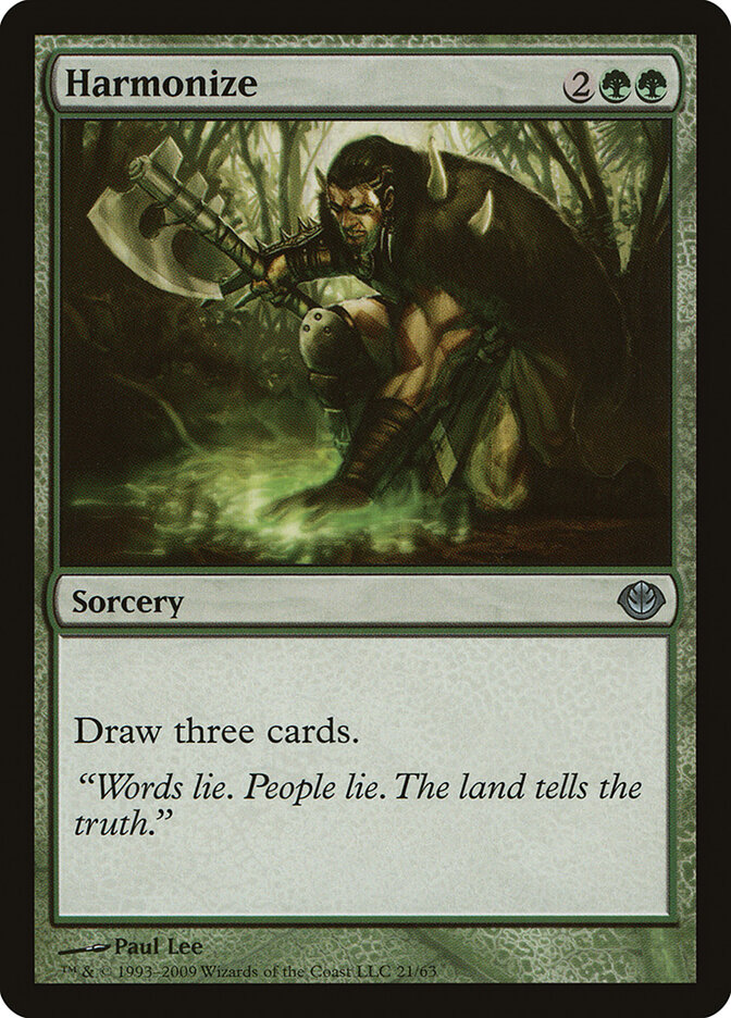 Harmonize, Duel Decks: Garruk vs. Liliana · 21/63