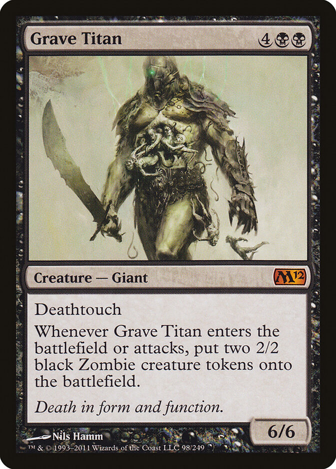 Grave Titan, Magic 2012 · 98/249