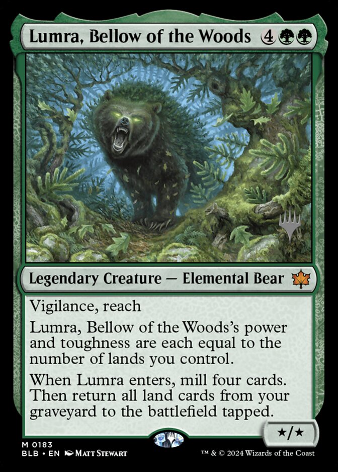 Lumra, Bellow of the Woods, Bloomburrow Promos · 0183