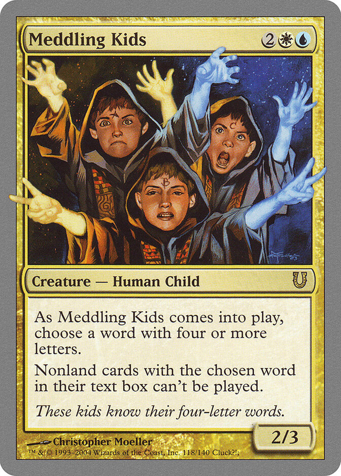 Meddling Kids, Unhinged · 118/140