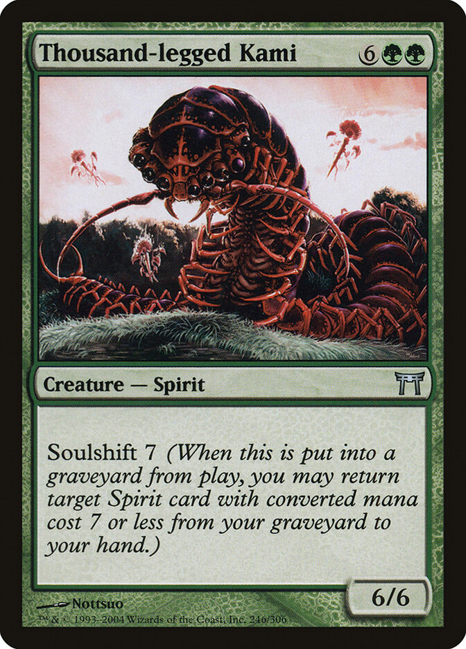 Thousand-legged Kami, Champions of Kamigawa · 246/306