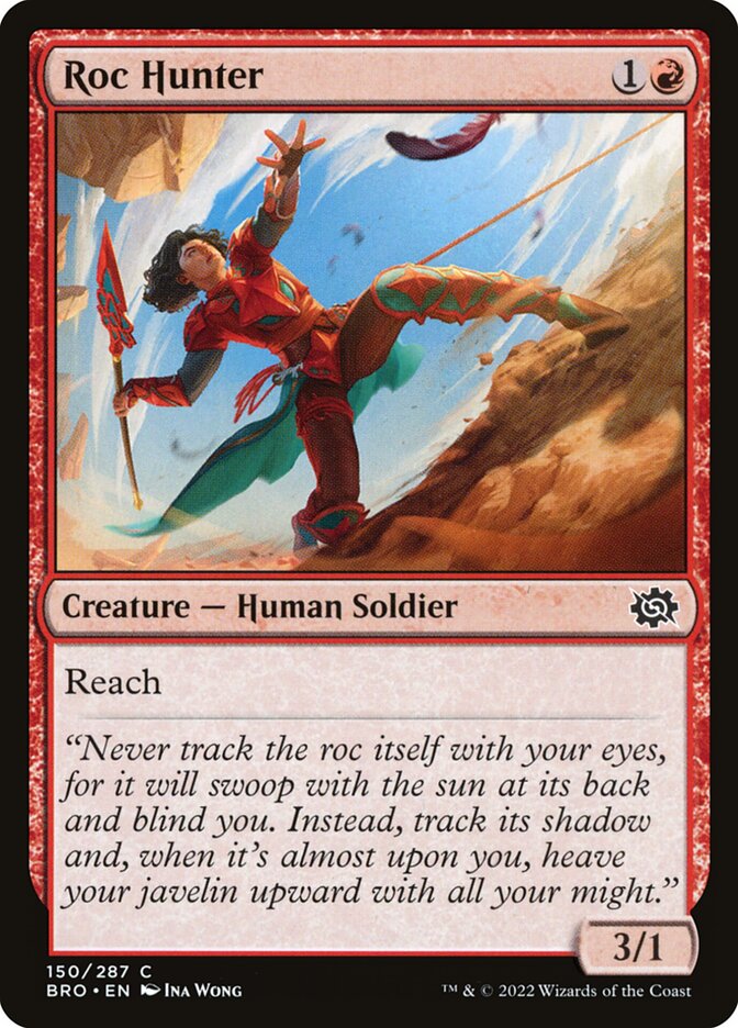 Roc Hunter, The Brothers' War · 150/287