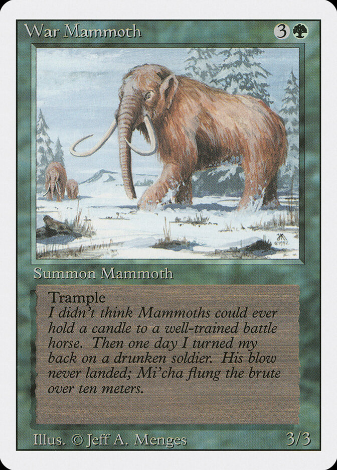 War Mammoth, Revised Edition · 228