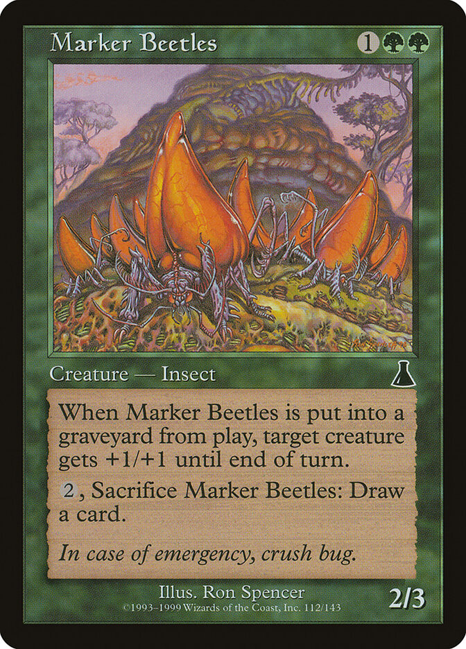Marker Beetles, Urza's Destiny · 112/143