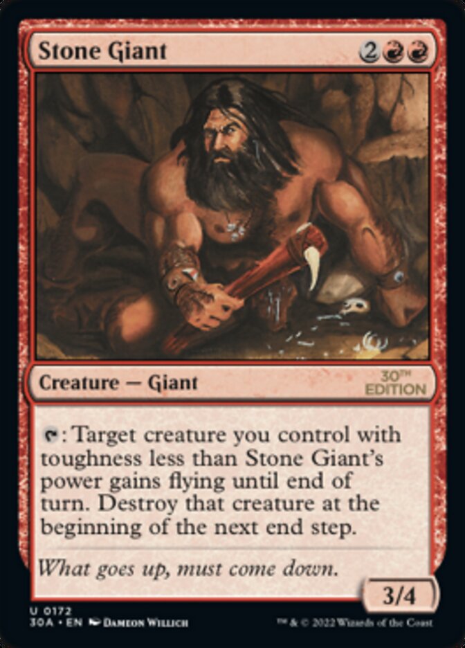 Stone Giant, 30th Anniversary Edition · 172/594