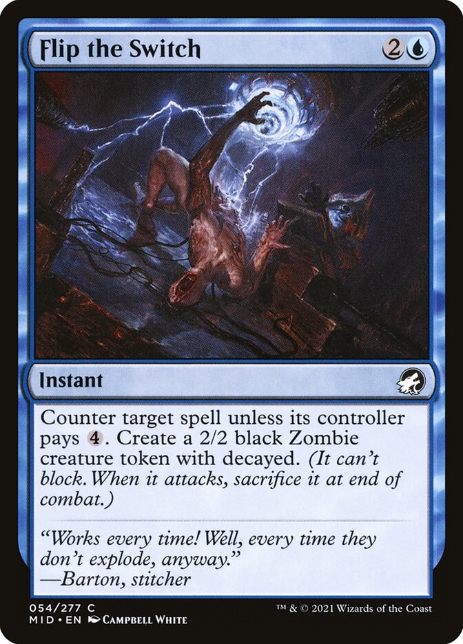 Flip the Switch, Innistrad: Midnight Hunt · 054/277
