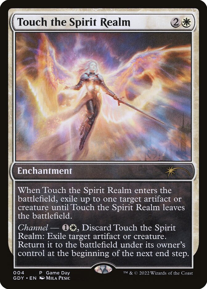 Touch the Spirit Realm, Game Day Promos · 004/009