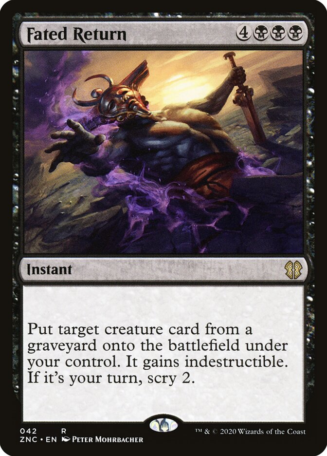 Fated Return, Zendikar Rising Commander · 042
