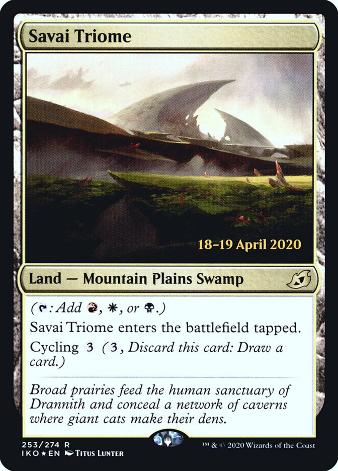 Savai Triome, Ikoria: Lair of Behemoths Promos · 253/274