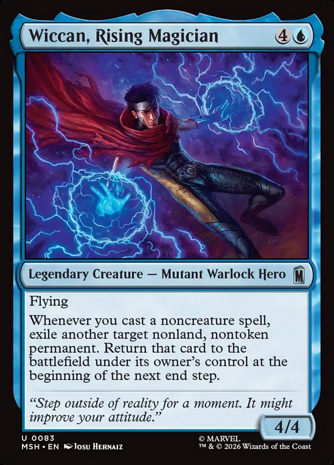 Wiccan, Rising Magician, Marvel Super Heroes · 0083