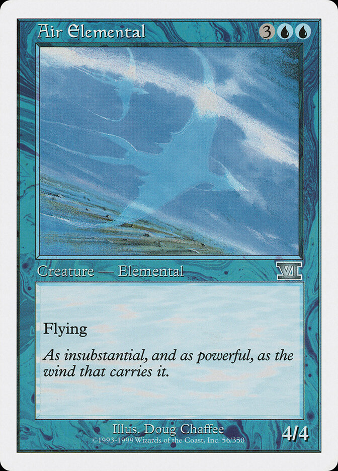 Air Elemental, Classic Sixth Edition · 56/350