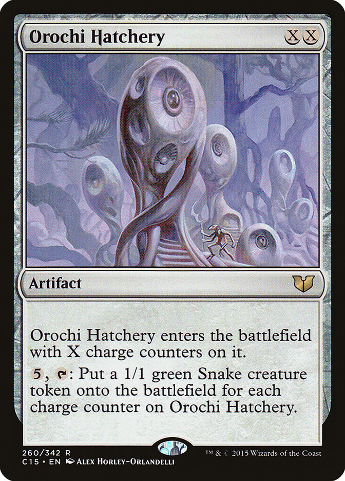 Orochi Hatchery, Commander 2015 · 260/342