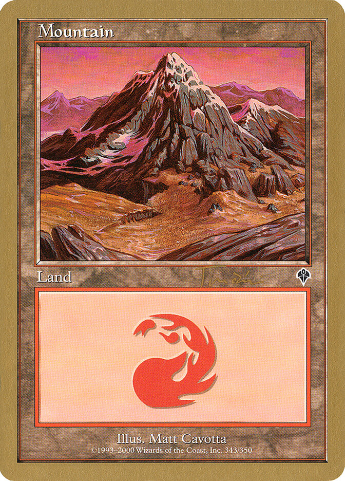 Mountain, World Championship Decks 2001 · jt343a