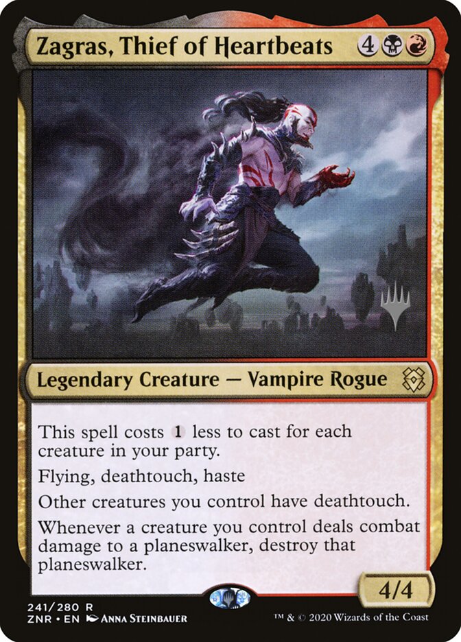 Zagras, Thief of Heartbeats, Zendikar Rising Promos · 241/280
