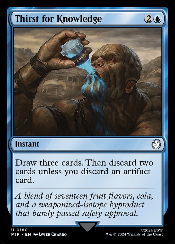 Thirst for Knowledge, Fallout · 0180