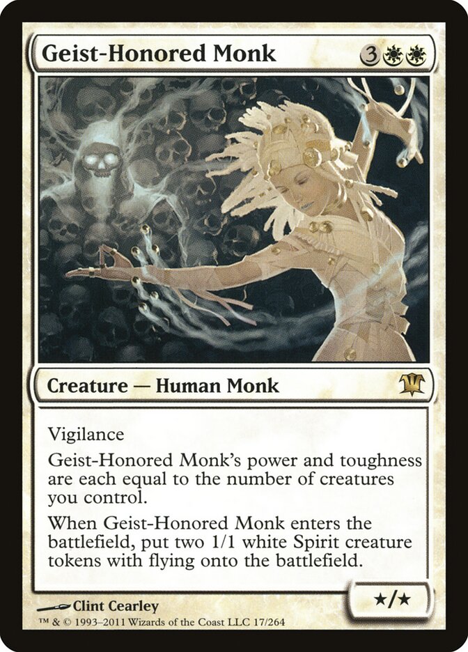 Geist-Honored Monk, Innistrad · 17/264