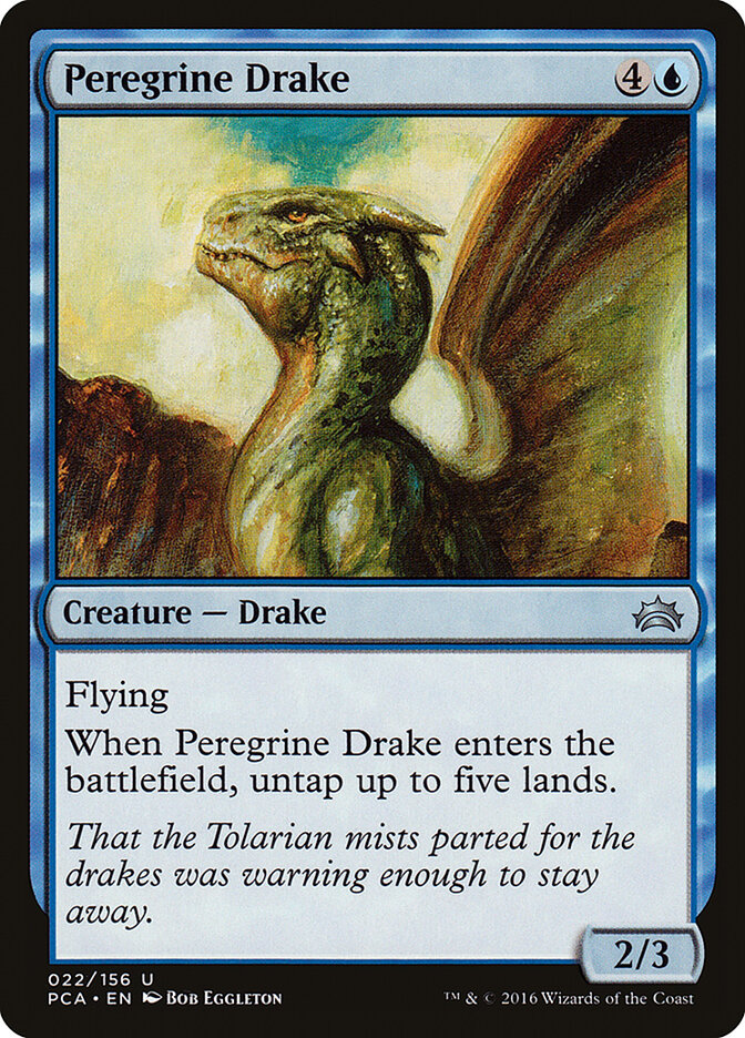 Peregrine Drake, Planechase Anthology · 022/156