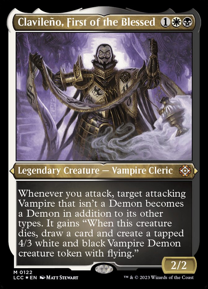 Clavileño, First of the Blessed, The Lost Caverns of Ixalan Commander · 0122