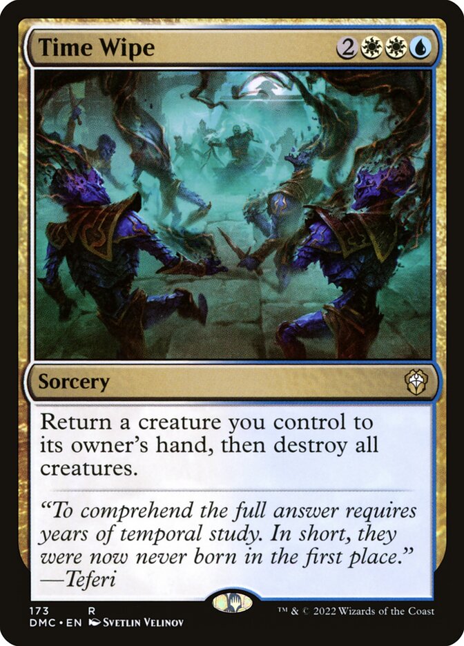 Time Wipe, Dominaria United Commander · 173