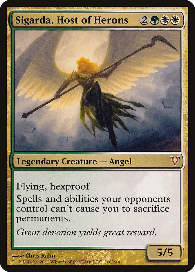Sigarda, Host of Herons, Open the Helvault · 210