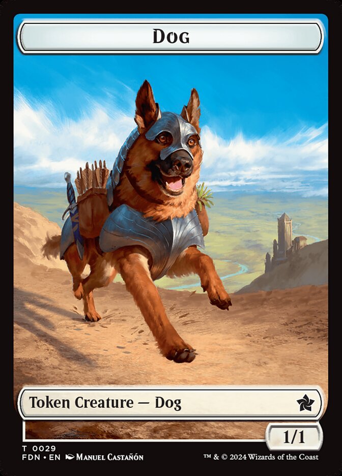 Dog, Foundations Tokens · 0029