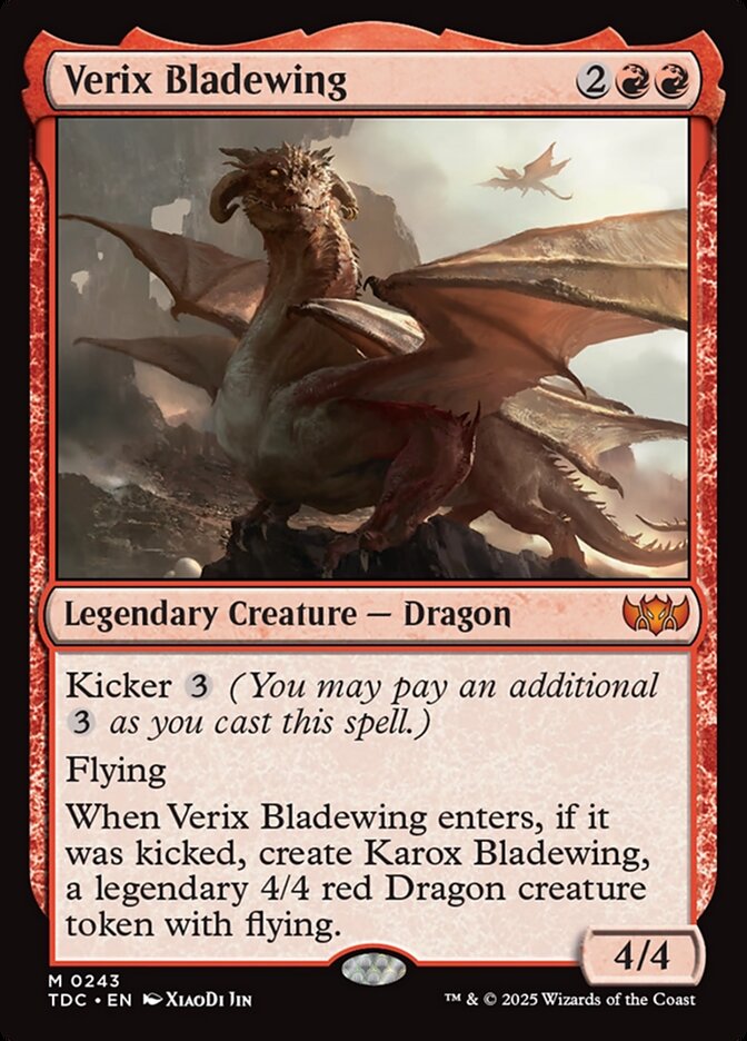 Verix Bladewing, Tarkir: Dragonstorm Commander · 0243