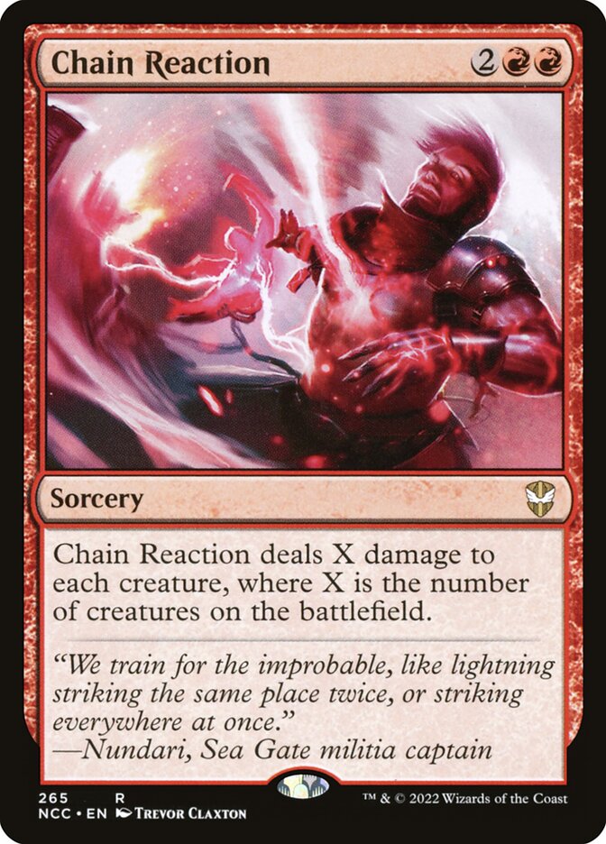 Chain Reaction, New Capenna Commander · 265