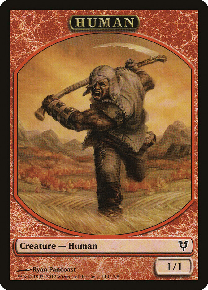 Human, Avacyn Restored Tokens · 7