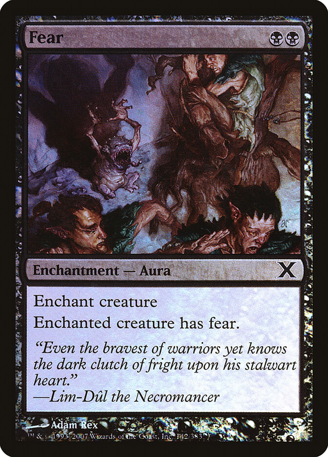 Fear, Tenth Edition · 142-star