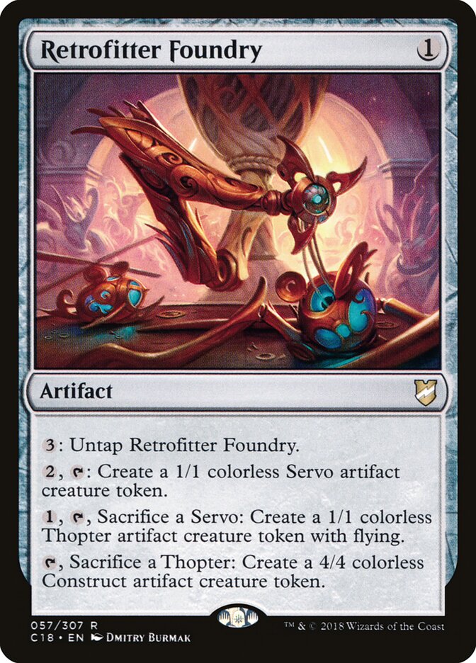 Retrofitter Foundry, Commander 2018 · 057/307