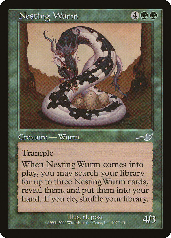 Nesting Wurm, Nemesis · 107/143