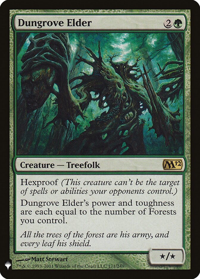 Dungrove Elder, The List · m12-171